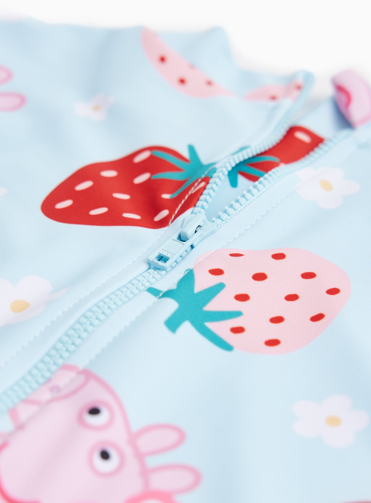 Blue Peppa Pig Print Sunsafe Swimsuit 5-6 Years - Image 2 thumbnail